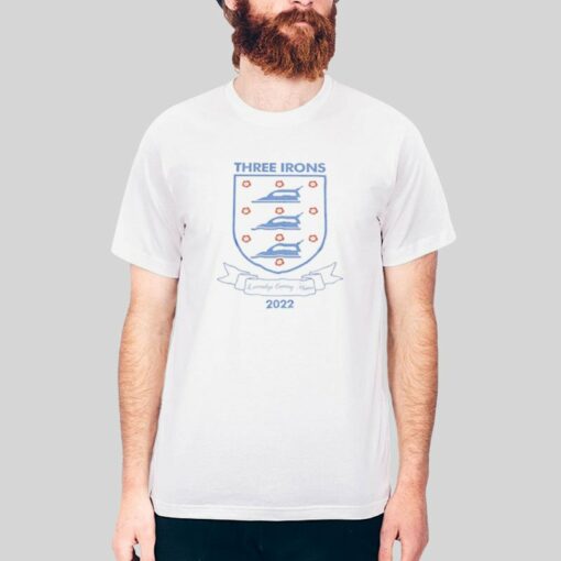 Funny Baddiel And Skinner Three Irons On A Shirt