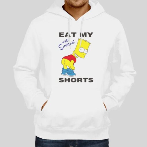 Funny Bart Simp Cartoon Eat My Short Shirt