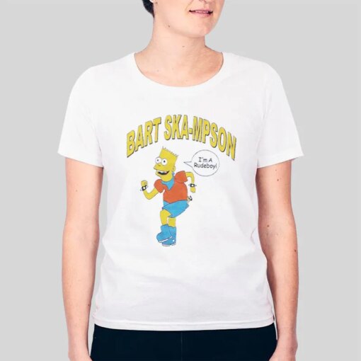 Funny Bart Ska Mpson T Shirt