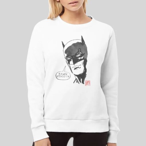 Funny Batman I Fuck Covid Shirt