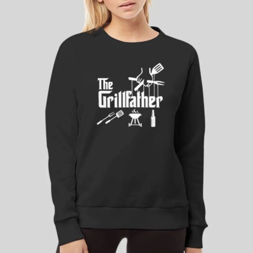 Funny Bbq The Grillfather Shirt