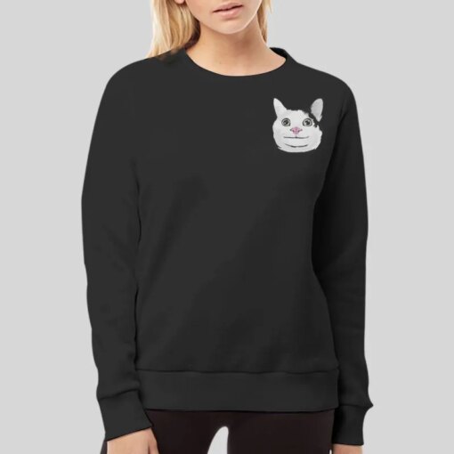 Funny Beluga Merch Cats Face Shirt