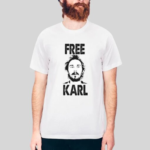 Funny Black Stuff Free Karl Shirt