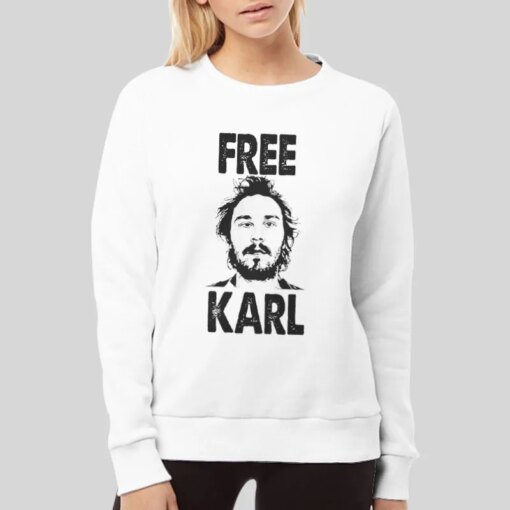 Funny Black Stuff Free Karl Shirt