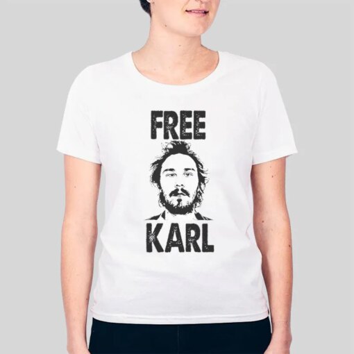 Funny Black Stuff Free Karl Shirt