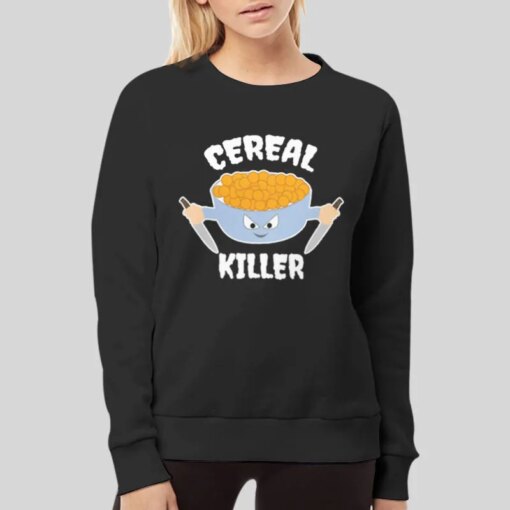 Funny Breakfast Cereal Killer Shirt