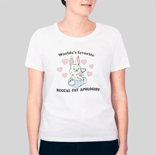 Funny Buccal Fat Apologist Shirt