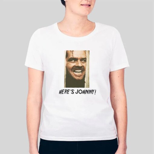 Funny Captain Jack Sparrow Here’s Johnny T Shirt