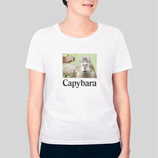 Funny Capybara T Shirt