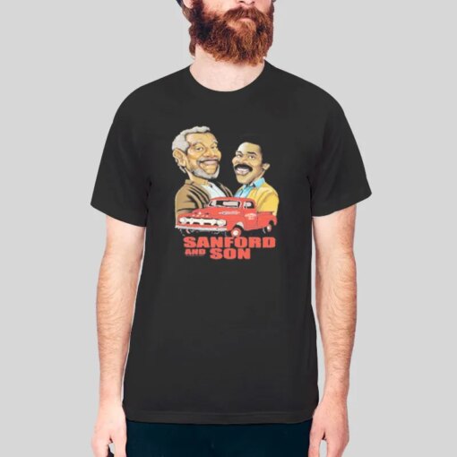 Funny Caricature Sanford And Son T Shirts