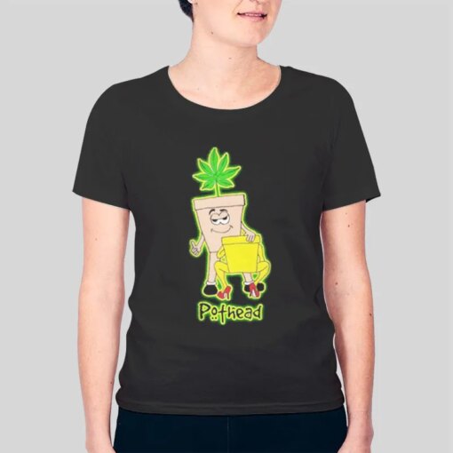 Funny Cartoon Spongebob Pothead Shirt