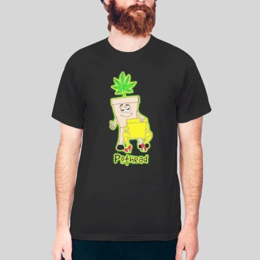 Funny Cartoon Spongebob Pothead Shirt