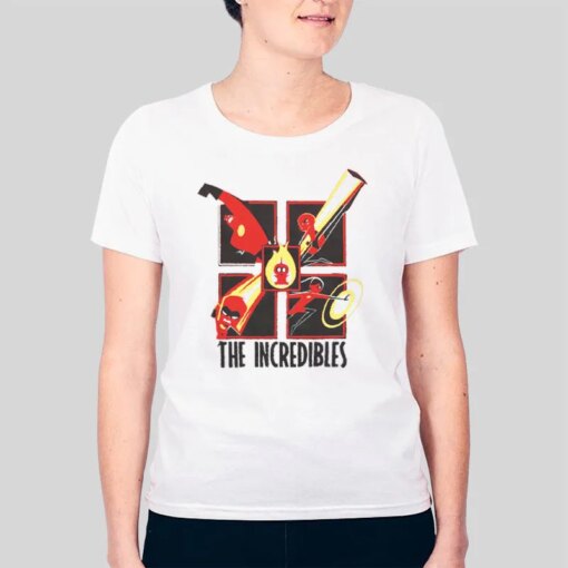 Funny Cartoon The Incredibles T Shirt