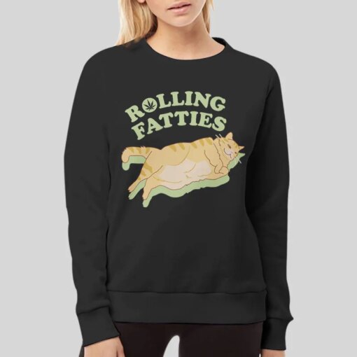 Funny Cat Lover Rolling Fatties Shirt