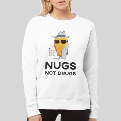 Funny Chicken Nuggets Nugs Not Drugs Shirt