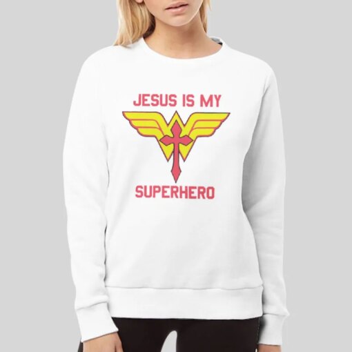 Funny Christian Jesus Is My Superhero Shirt