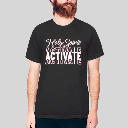 Funny Christmas Holy Spirit Activate Shirt