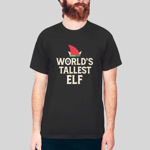 Funny Christmas World’s Tallest Elf Sweatshirt