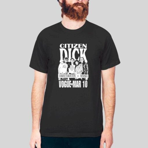 Funny Citizen Dick Singles Movie T Shirt