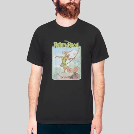 Funny Classic Cartoon Robinhood Shirt