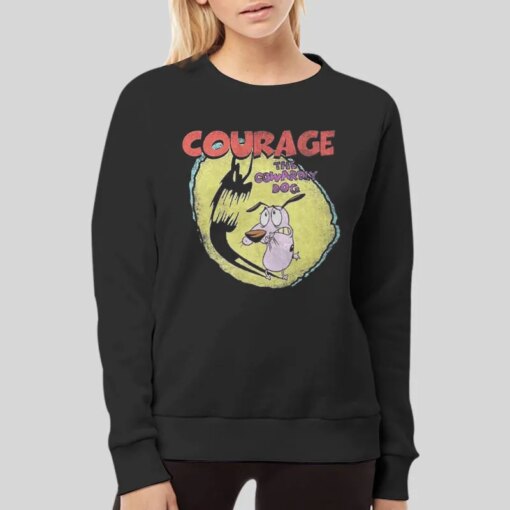 Funny Courage The Cowardly Dog T Shirt