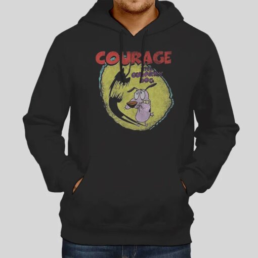 Funny Courage The Cowardly Dog T Shirt