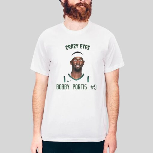 Funny Crazy Eyes Bobby Portis T Shirt