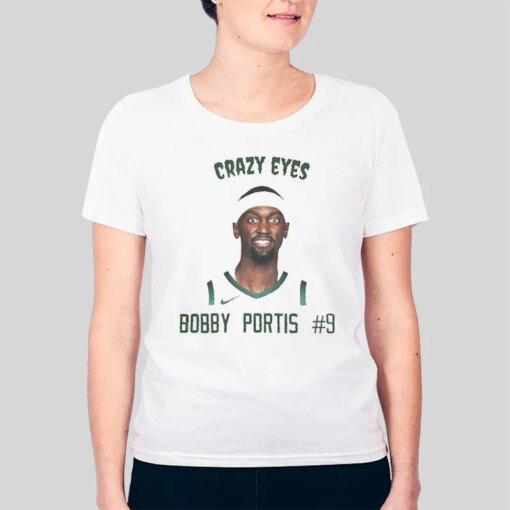 Funny Crazy Eyes Bobby Portis T Shirt