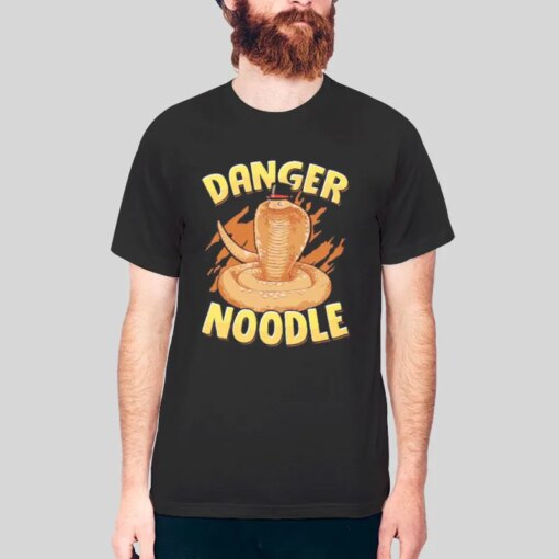 Funny Cute Snake Danger Noodle Shirt