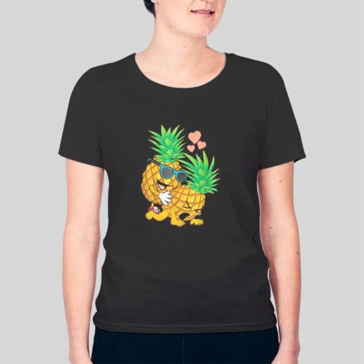 Funny Cute Upside Down Pineapple Shirt