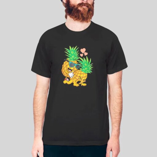 Funny Cute Upside Down Pineapple Shirt