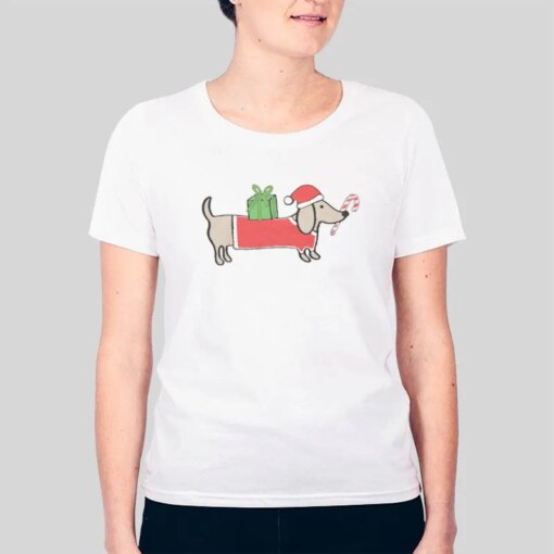 Funny Dachshund Christmas Shirt