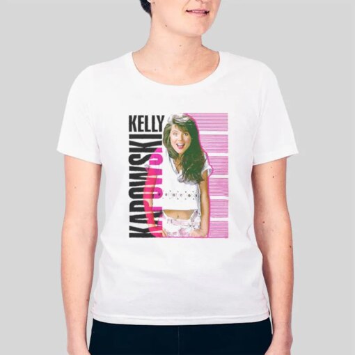 Funny Saved By The Bell Kelly Kapowski T Shirt