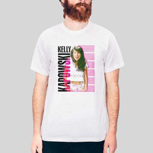 Funny Saved By The Bell Kelly Kapowski T Shirt