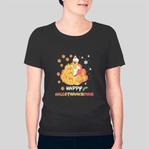 Funny Scooby Doo Happy Hallothanksmas Shirt