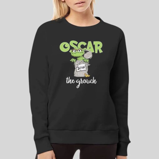 Funny Sesame Street Oscar The Grouch T Shirt