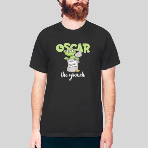 Funny Sesame Street Oscar The Grouch T Shirt