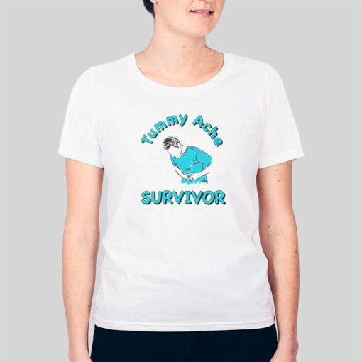 Funny Shitheadsteve Tummy Ache Survivor Shirt