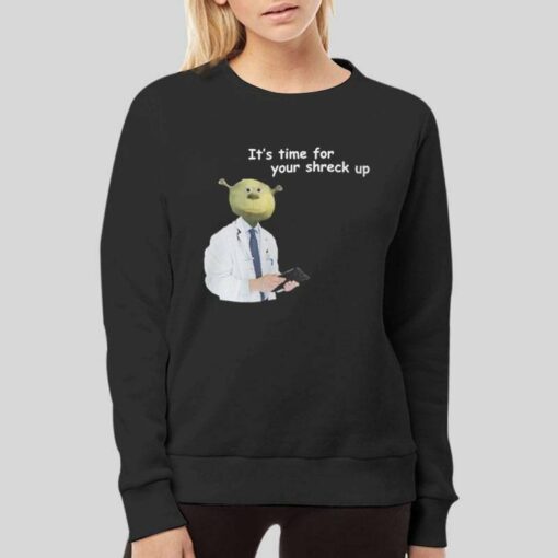 Funny Shrek Time For Your Shreck Up T Shirt