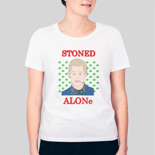 Funny Smokers Stoned Alone Sweatshirt