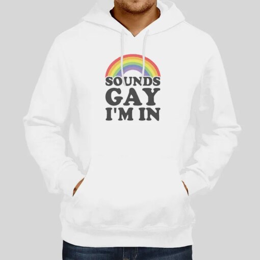 Funny Sounds Gay Im In Pride Rainbow Shirt