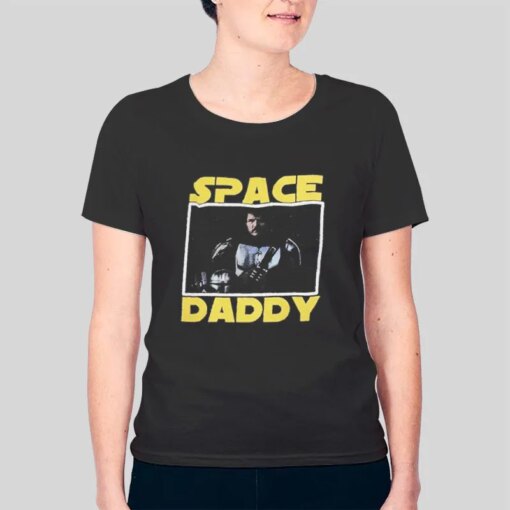 Funny Space Daddy Pedro Pascal Zaddy T Shirt