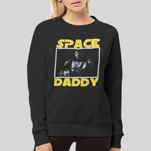 Funny Space Daddy Pedro Pascal Zaddy T Shirt