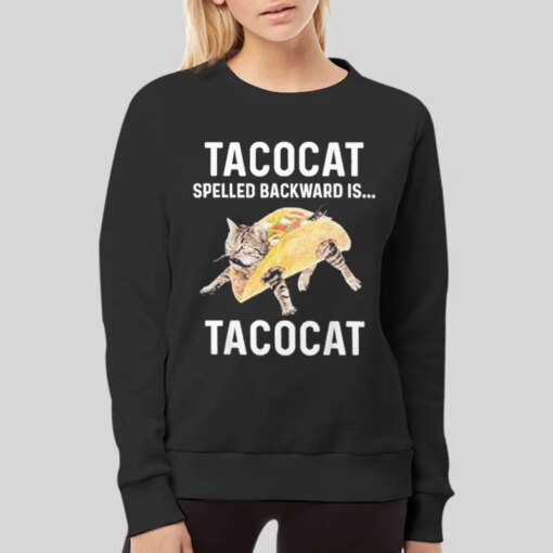 Funny Spelled Backward Is Taco Cat T Shirt