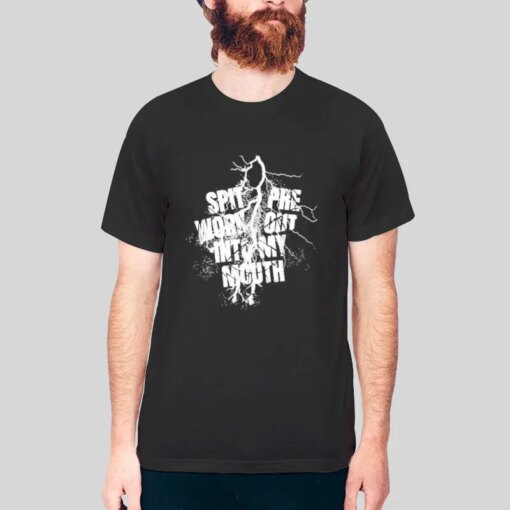 Funny Spit Preworkout In My Mouth Shirt