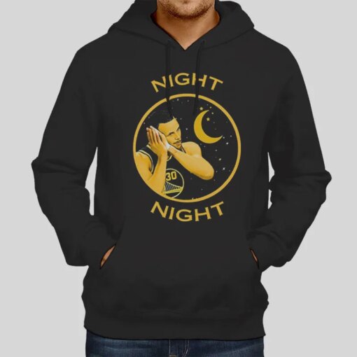 Funny Stephen Curry Warriors Night Night Shirt