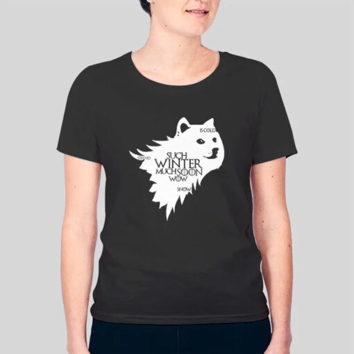 Funny Such Winter Game Of Thrones Doge Shirt