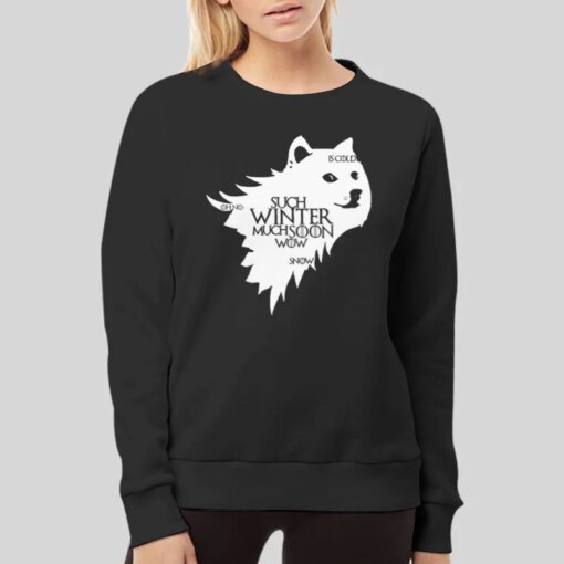 Funny Such Winter Game Of Thrones Doge Shirt