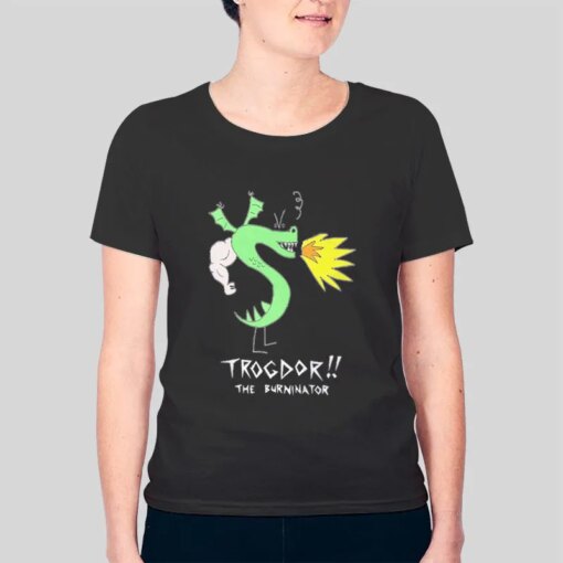 Funny The Burninator Trogdor Shirt