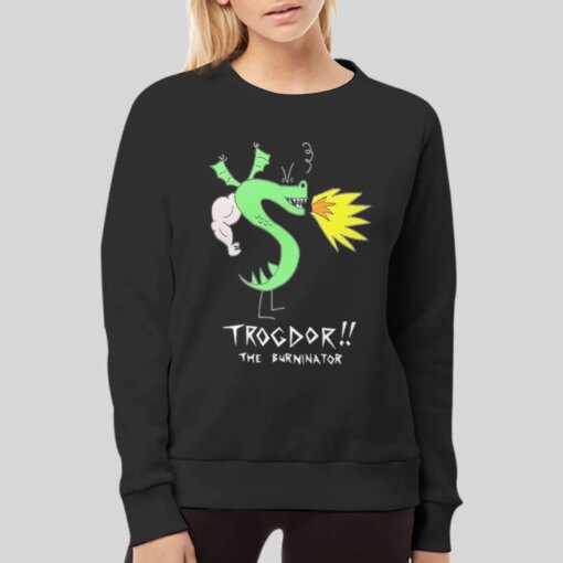 Funny The Burninator Trogdor Shirt